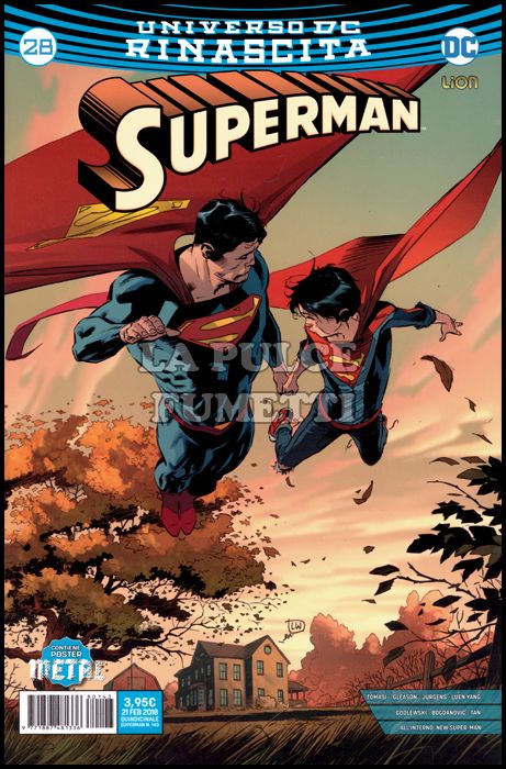 SUPERMAN #   143 - SUPERMAN 28 - RINASCITA + POSTER METAL